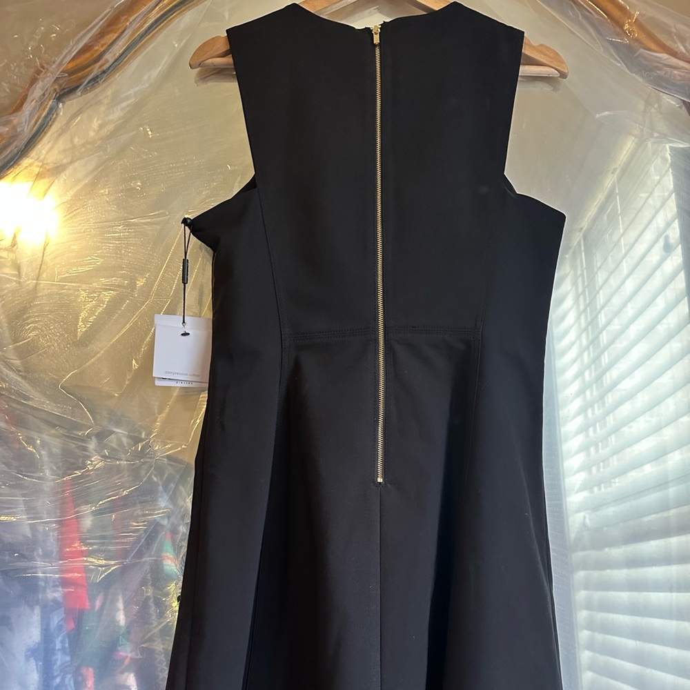 Black Calvin Klein Fit and Flare Dress Womens Size 10 - Picture 9 of 12